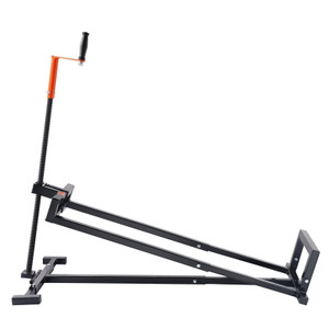 Ride on Lawn Mower Lift Jack, 880 Lbs Weight Capacity, Telescopic Maintenance Jack with Crank Handl E415-GCJSJJSGS880KCFZHV0