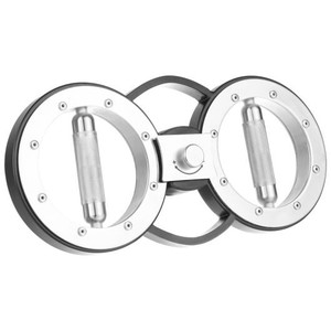 12 LBS Burn Machine Arm Workout Equipment with Adjustable Resistance - Color: Silver D681-SP38412