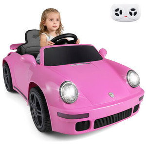 12V Electric Ride On Car Licensed RUF? CTR with Remote Control and Music-Pink B593-TQ10417US