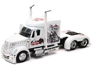 International Lonestar Truck Tractor White "PBR Professional Bull Riders" 1/43 Diecast Model by New F977-SS-15246