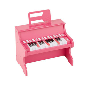 25 Keys Kids Piano Keyboard with Adjustable Speed and Teaching Mode-Pink - Color: Pink D681-TM10159PI