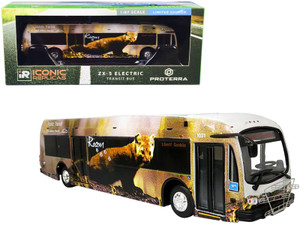 Proterra ZX5 Electric Transit Bus "Roam Transit" "1 Banff Gondola" 1/87 (HO) Diecast Model by Iconi F977-87-0429
