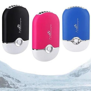 Color: Black - Porta Cooler Portable Air Conditioning USB Powered Personal Mini Fan K290-17914409413