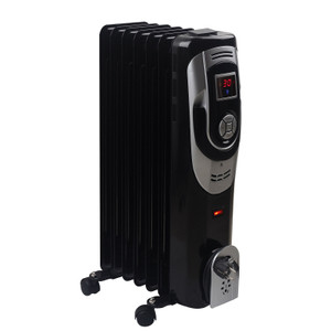 Optimus Digital 7 Fins Oil Filled Radiator Heater with Timer D970-H-6015