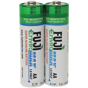 FUJI ENVIROMAX 4300BP2 EnviroMax AA Super Alkaline Batteries (2 pack) R810-FUJ4300BP2