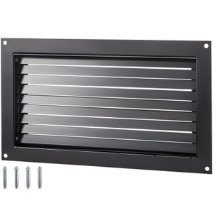 Foundation Flood Vent, 8" Height x 16" Width Flood Vent, to Reduce Foundation Damage and Flood Risk E415-CLHT8X16ABSUV8QH8V0