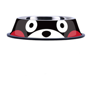 Color: Black, Size: L - Teddy Dog Food Bowl Cat Cat Bowl Pet Bowl Single Bowl Q119-CJGY104050003CX