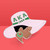 AKA Pink Green Greek Letter Hat Pin T226-9485315506495