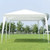 10 x 20 Feet Waterproof Canopy Tent with Tent Peg and Wind Rope - Color: White D681-OP70089