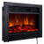 28.5 Inch Electric Fireplace Recessed with 3 Flame Colors - Color: Black - Size: 28.5 inches D681-FP10049US