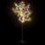 Christmas Tree Black trunk with colorful lights Plastic and metal A949-328664