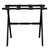 Hotel Black Finish Wood Folding Luggage Rack With Black Straps N270-383079