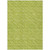 9' X 12' Moss Green Geometric Washable Non Skid Indoor Outdoor Area Rug N270-560035