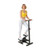 Steppers for Exercise Twist Stair Stepper Workout Equipmen-Black B593-FH10158