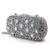 LO2364 - Imitation Rhodium White Metal Clutch with Top Grade Crystal  in White A874-LO2364