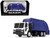 Mack LR with McNeilus Rear Load Refuse Body Blue and White 1/87 (HO) Diecast Model by First Gear F977-80-0352