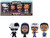 "Homies Big Headz" Series 3 Collector's Edition 4-Pack of Figures by Homies F977-20459