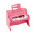 25 Keys Kids Piano Keyboard with Adjustable Speed and Teaching Mode-Pink - Color: Pink D681-TM10159PI