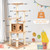 7-Layer Wooden Cat Tree Tall Cat Tower with Sisal Posts and Condo-Natural B593-PS7431color