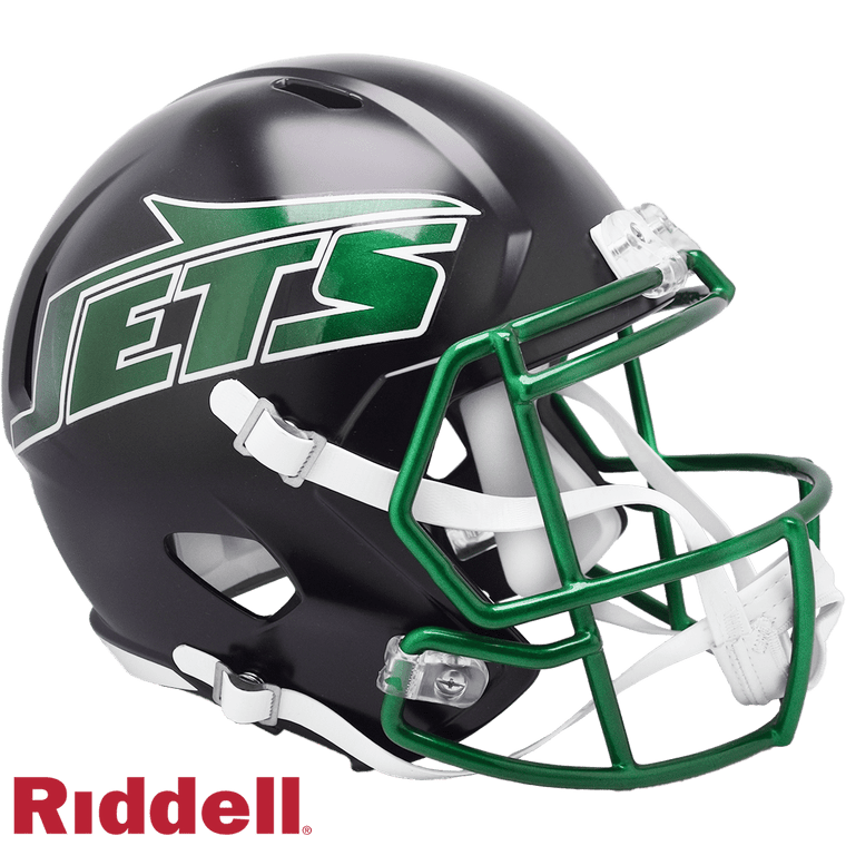 New York Jets Helmet Riddell Replica Full Size Speed Style On-Field Alternate 2024 #1 - Special Ord Z157-9585500381