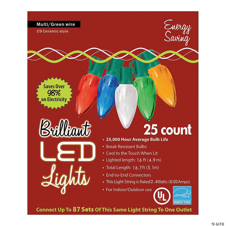 Holiday lights c9 ceramic styl M680-MA943