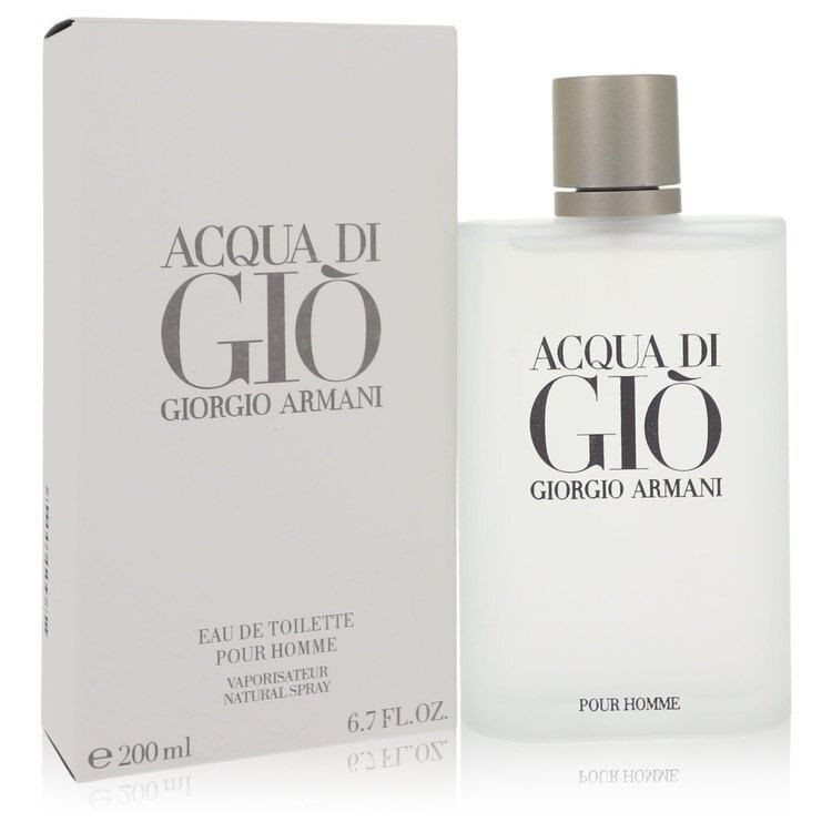 Acqua Di Gio by Giorgio Armani Eau De Toilette Spray 6.7 oz (Men) V728-416545