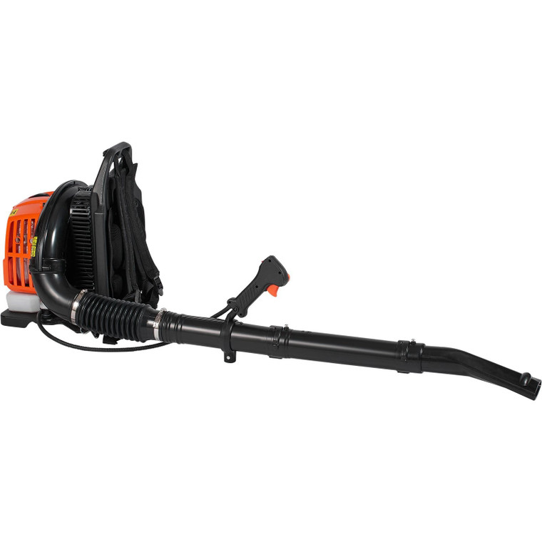 Backpack Leaf Blower, 52CC 2-Cycle Leaf Blower with 1.37L Fuel Tank, 480CFM Air Volume 175MPH Speed E415-BBSRYCYJ52CC3SVF9V0