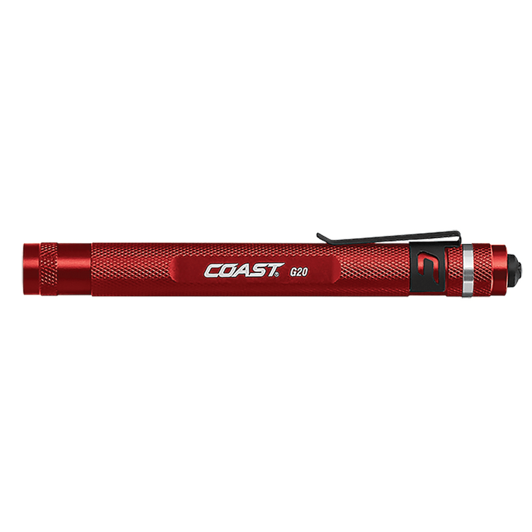 COAST Products G20 LED Flashlight Red Body in gift box T398-COS21505