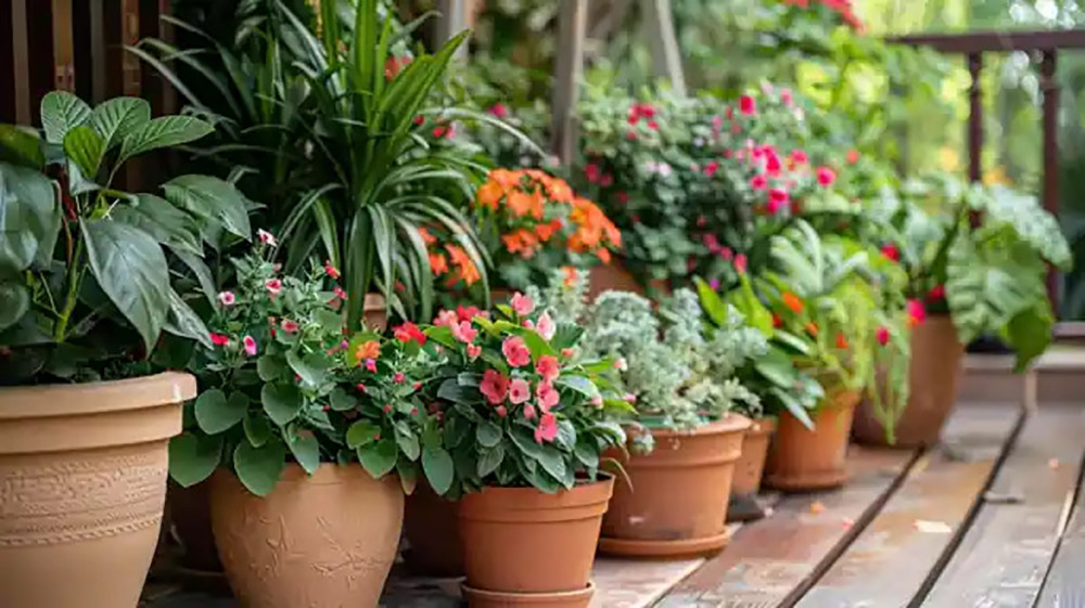 Low-Maintenance Outdoor Potted Plants