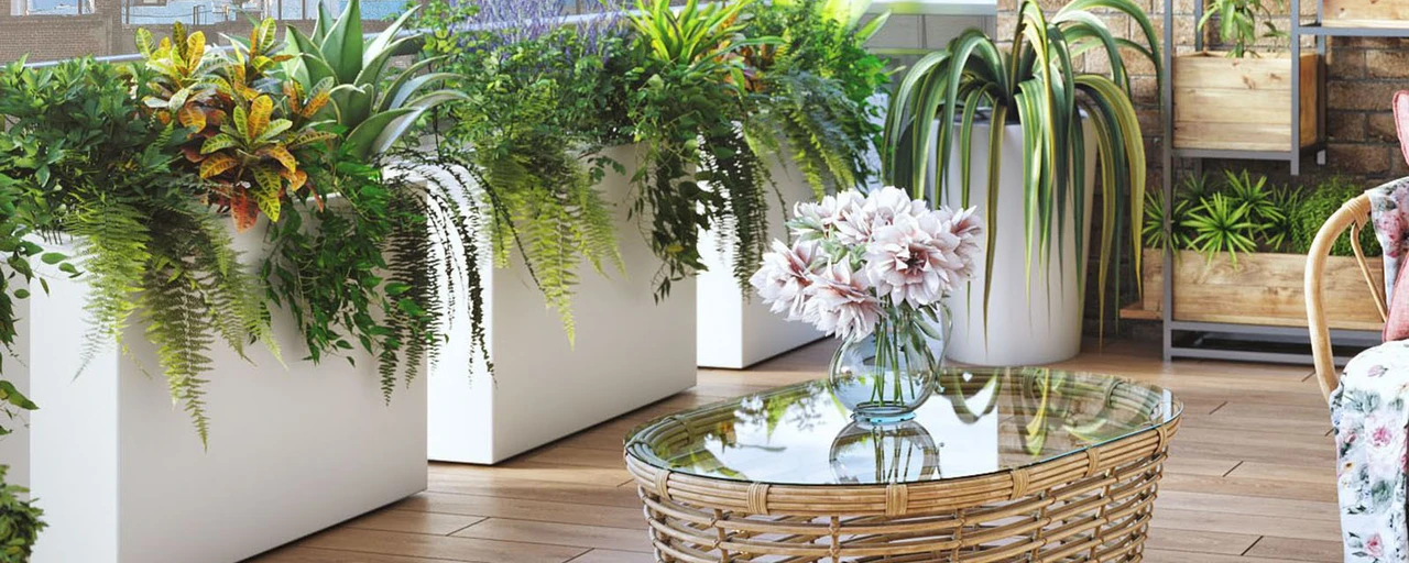 Rectangular Planters and Planter Boxes | Fiberglass