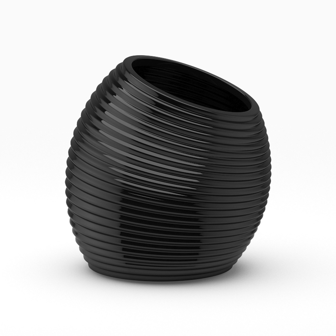 Spiral Distinctive Organic Planter Pot