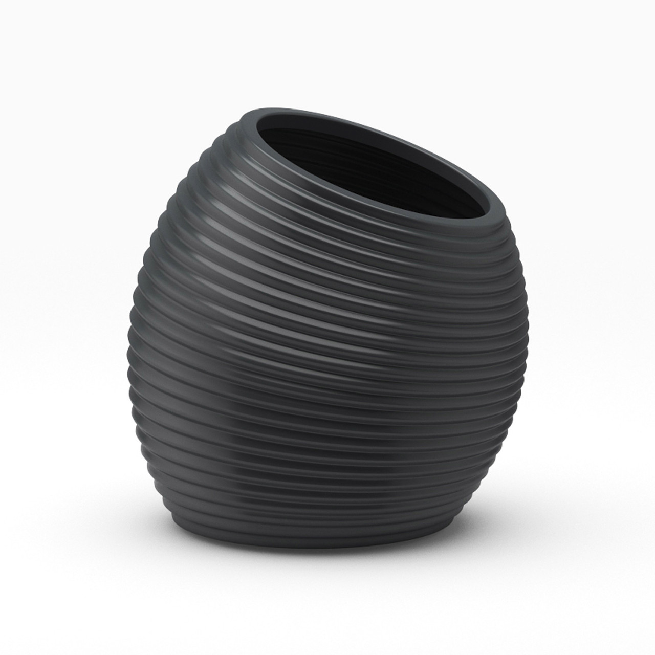 Spiral Distinctive Organic Planter Pot