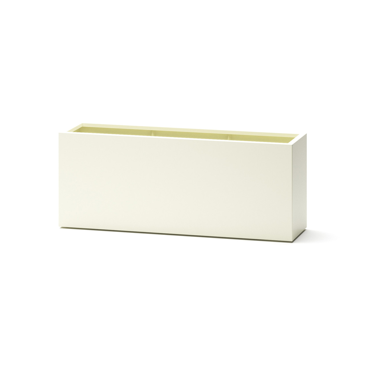 Modern Outdoor Planters: Rectangular Low Planter Pot 18 h