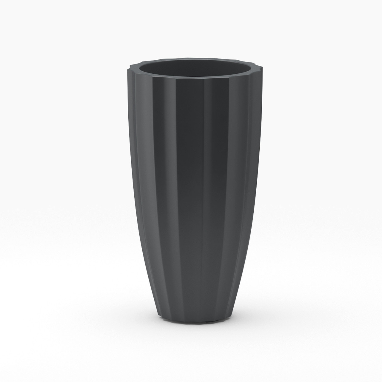 San Jose Tall Fluted Planter Pot