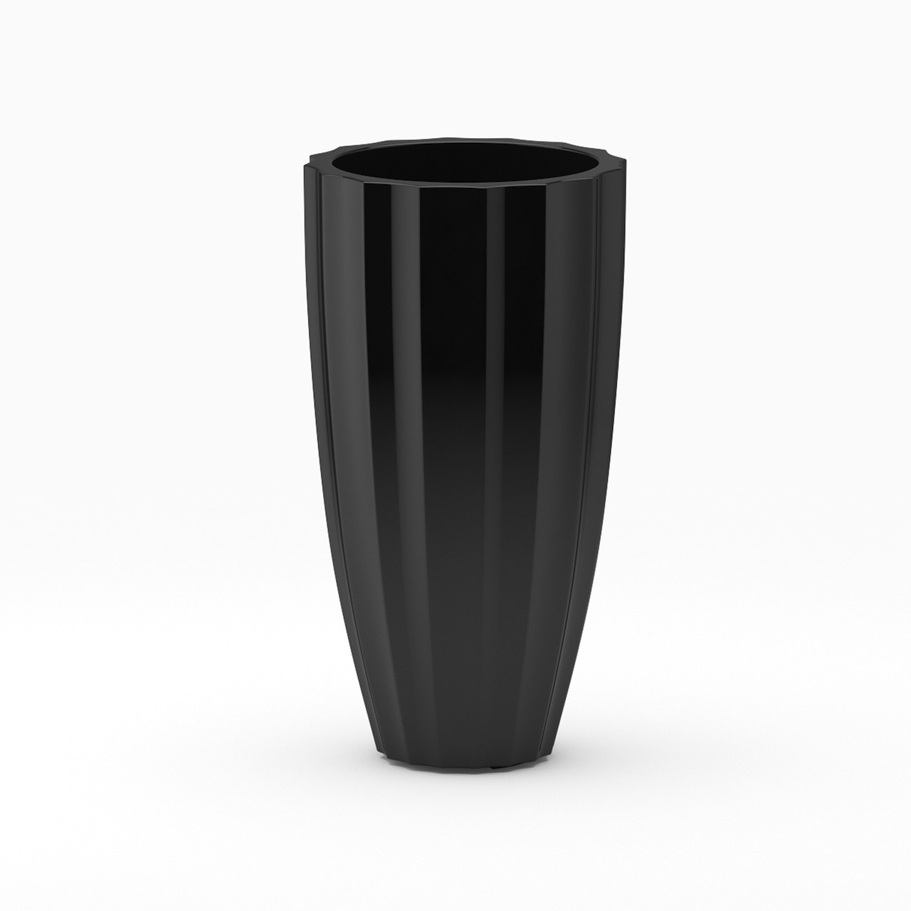 San Jose Tall Fluted Planter Pot