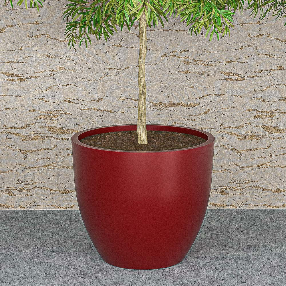 Wannsee Large Round Tree Planter | Fiberglass Planter