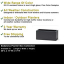 Dimensions and product details chart for Badalona Planter Box
