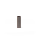 Barberry Straight Sided Planter Pot in light concrete finish on white background