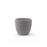 Northmoor Extra Large Tapered Round Planter in light concrete finish, oversized round shape for indoor or outdoor use