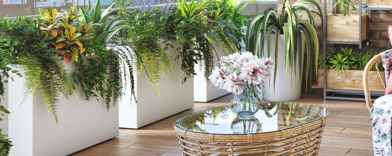 Rectangular Planters and Planter Boxes | Fiberglass