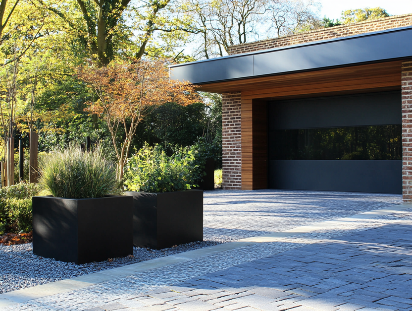 Driveway Entrance Planters: A Welcoming Touch