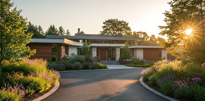Creative Landscape Ideas to Elevate Your Half Circle Driveway