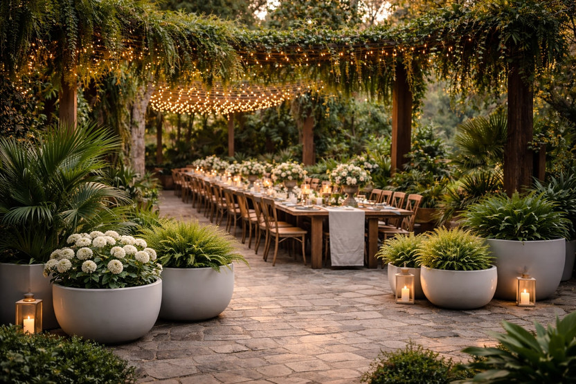  Event Decor: How to Transform Any Venue with Plants and Planters