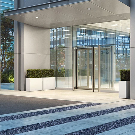 Commercial grade fiberglass planters for hotels, offices, and public spaces