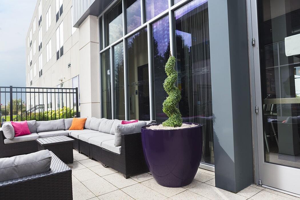 Outdoor Hotel Planters