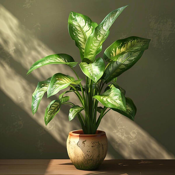 Dumb Cane (Dieffenbachia spp.)