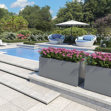 Brisbane extra large fiberglass planter box