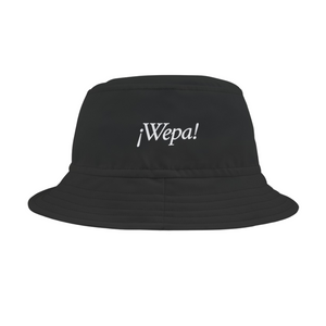 Embroidered Cotton "WEPA" Bucket Hat