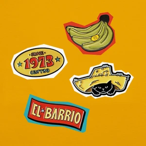 Bodega Soft Enamel Pin Set of 4