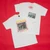 Justo A. Martí White Bodega Tee & Matching 5"x7" Print